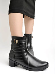 Stylish Black Boots For Women & Girls