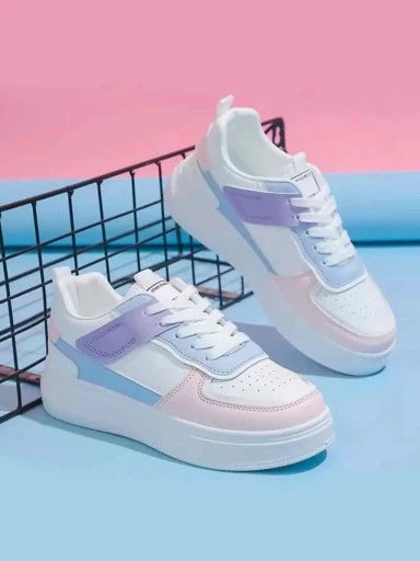 Women & Girls Pink Smart Casual Sneakers