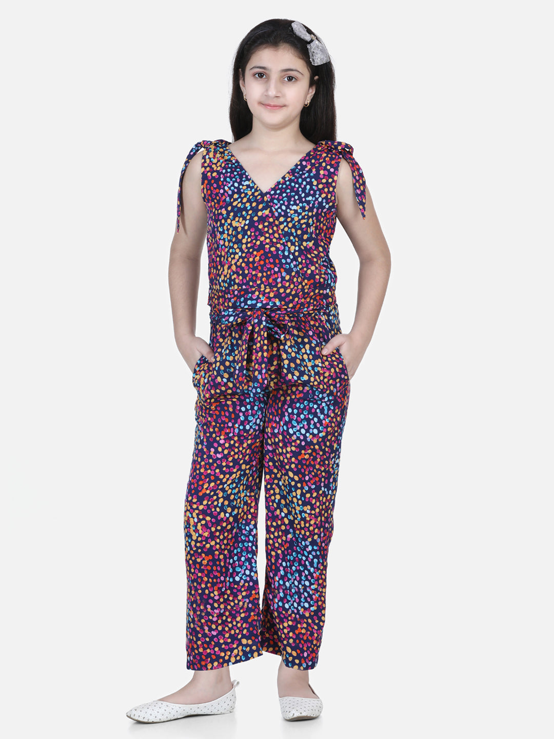 Girls Multi Colour Print Set