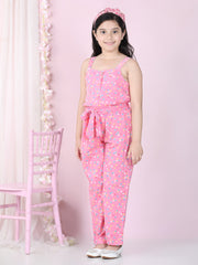 StyleStone Girls Pink Heart Print Set