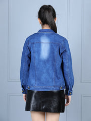 StyleStone Girls Blue Denim Jacket