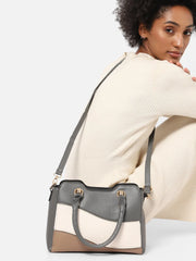 Solid Casual Hand Bag with Zip Lock For Women