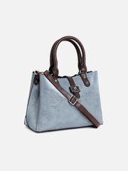 Textured Casual Regular Hand Bag with Zip Lock For Women