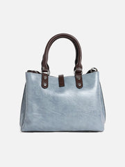 Textured Casual Regular Hand Bag with Zip Lock For Women