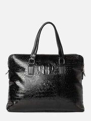 Textured Office Hand Bag with Zip Lock For Women