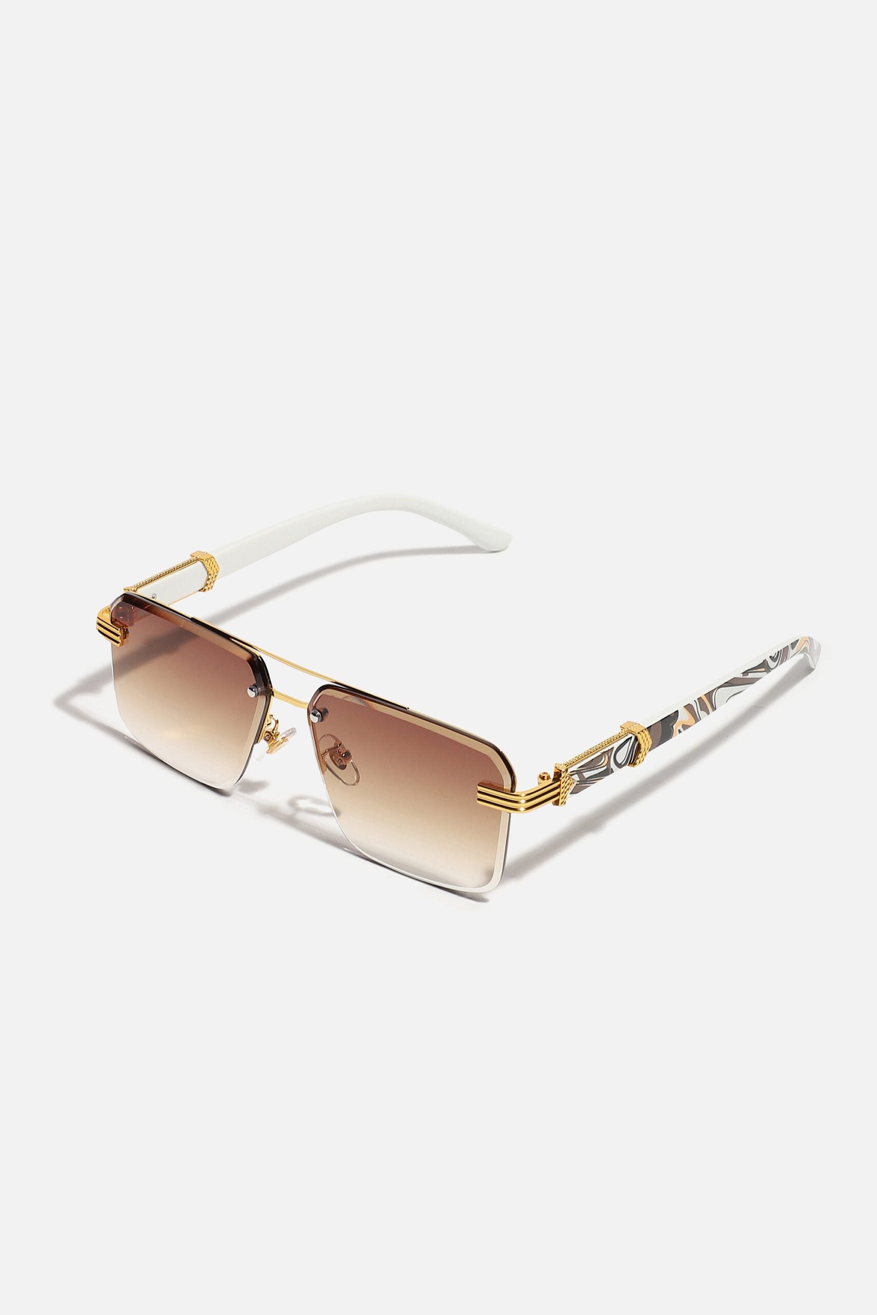 Rimless Oversized Sunglass