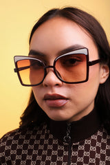 Haute Sauce - Full Rim Oversized Sunglass