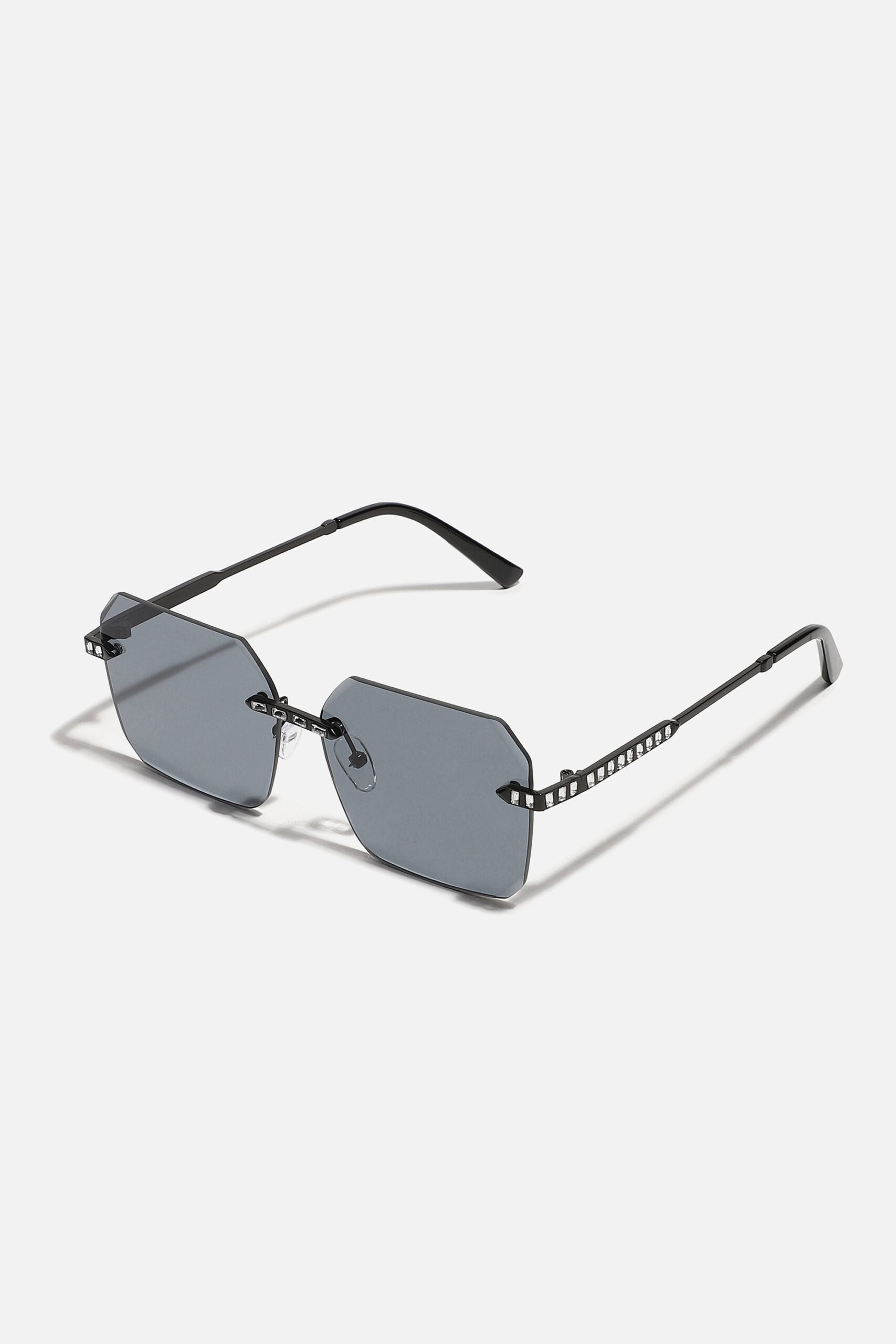 Rimless Oversized Sunglass