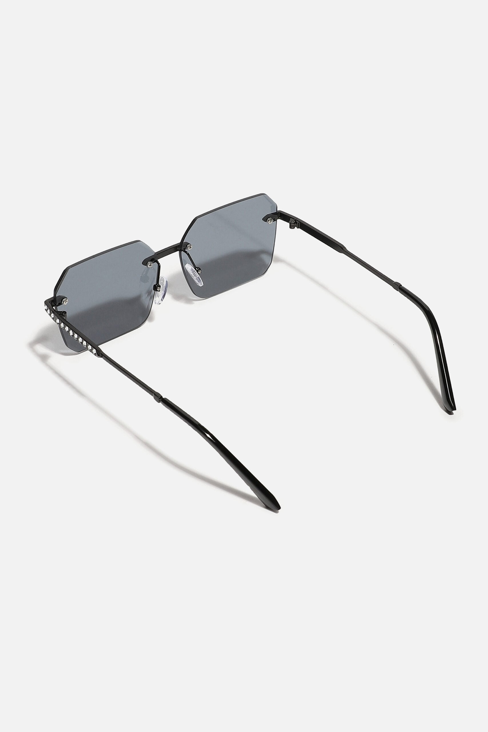 Rimless Oversized Sunglass