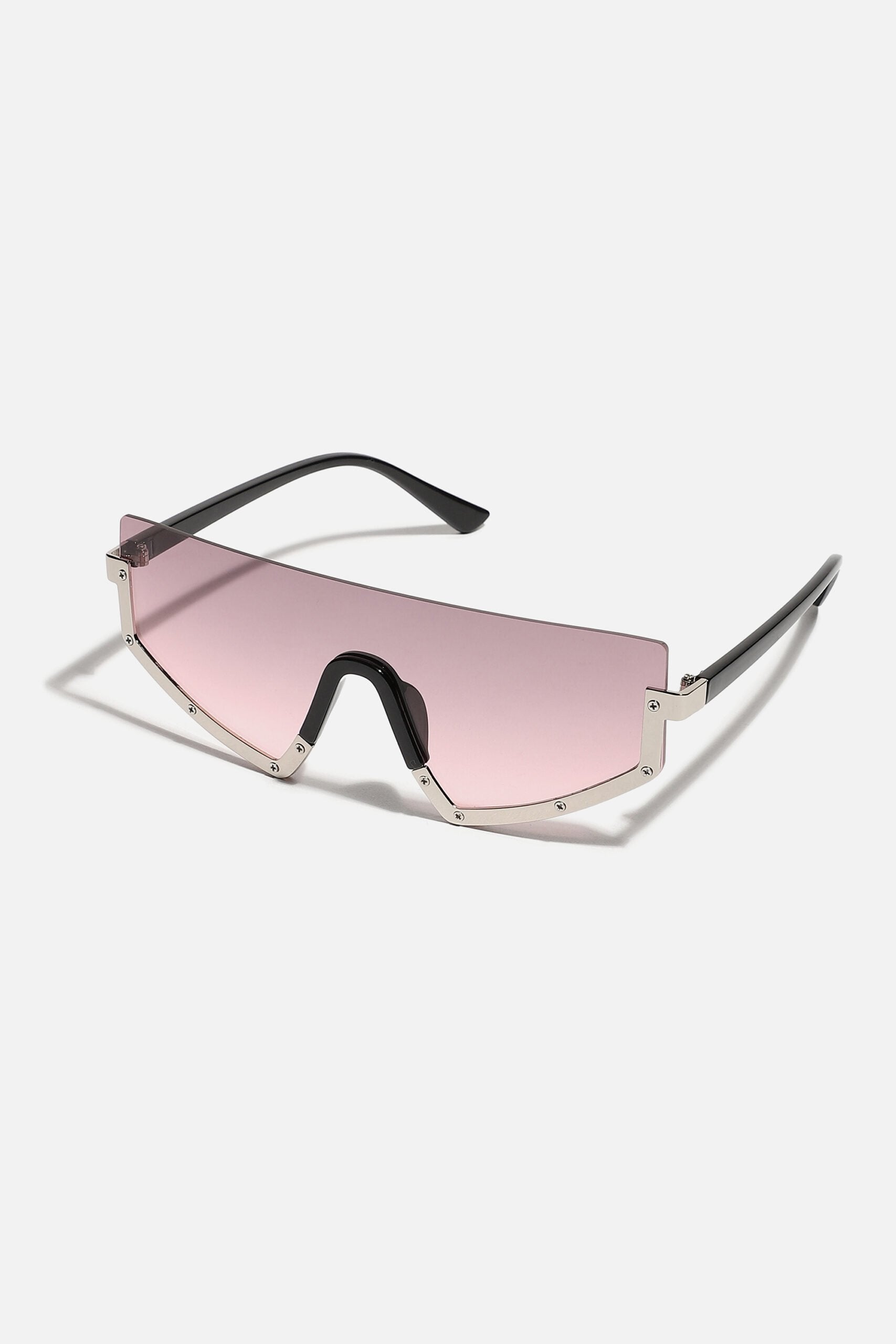 Half Rim Oversized Sunglass