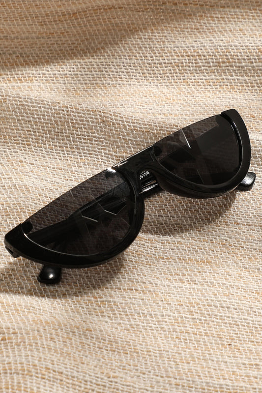 Half Rim Trendy Sunglass