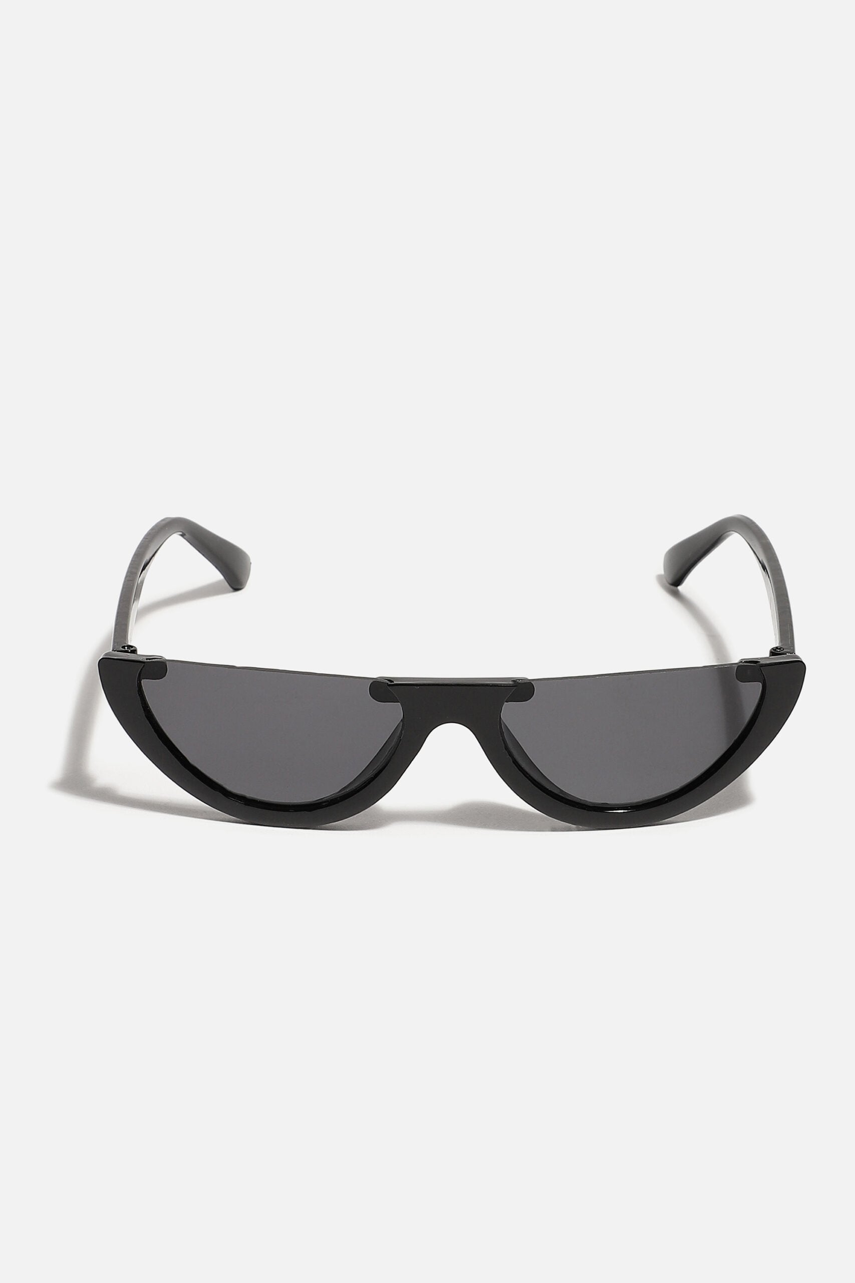 Half Rim Trendy Sunglass