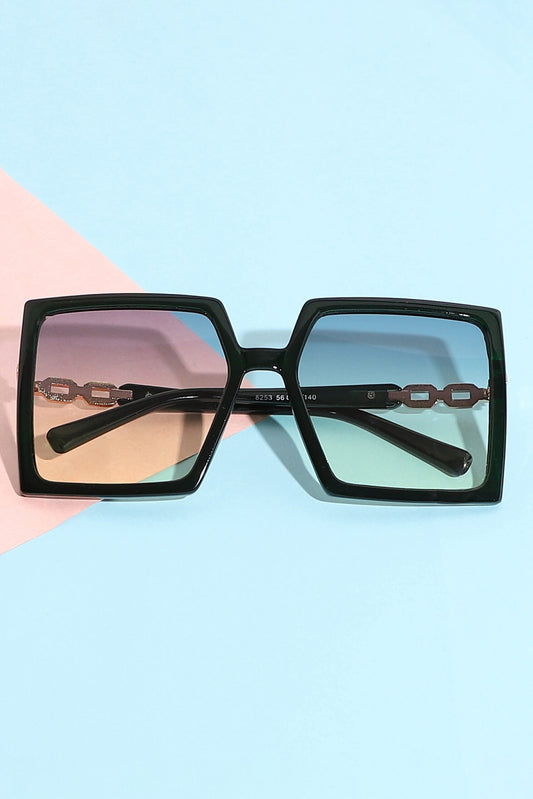 Full Rim Rectangle Sunglass