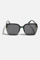 Half Rim Oversized Sunglass