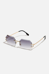 Rimless Rectangle Sunglass