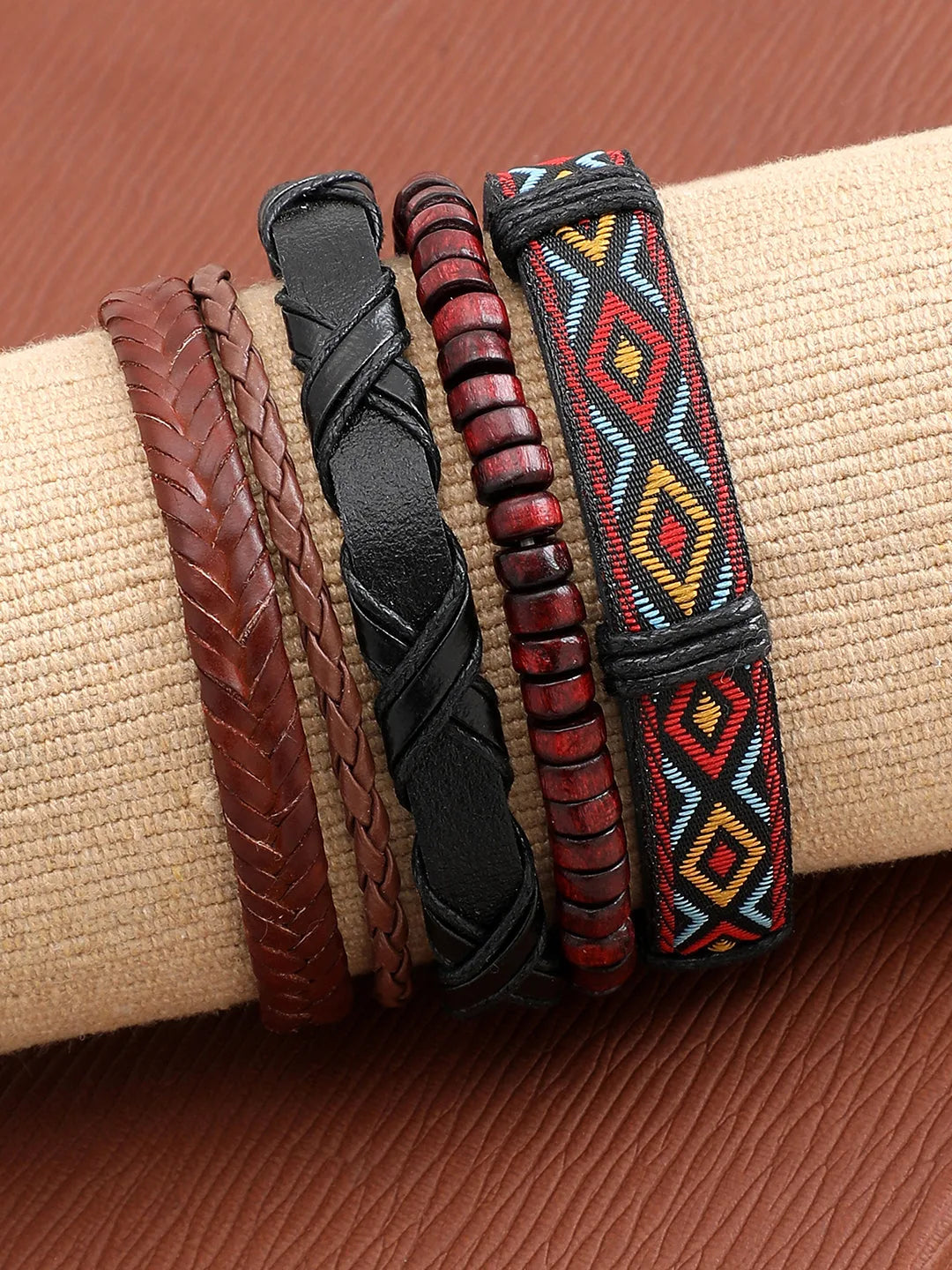 Trendy Casual PU Leather Designer Bracelet