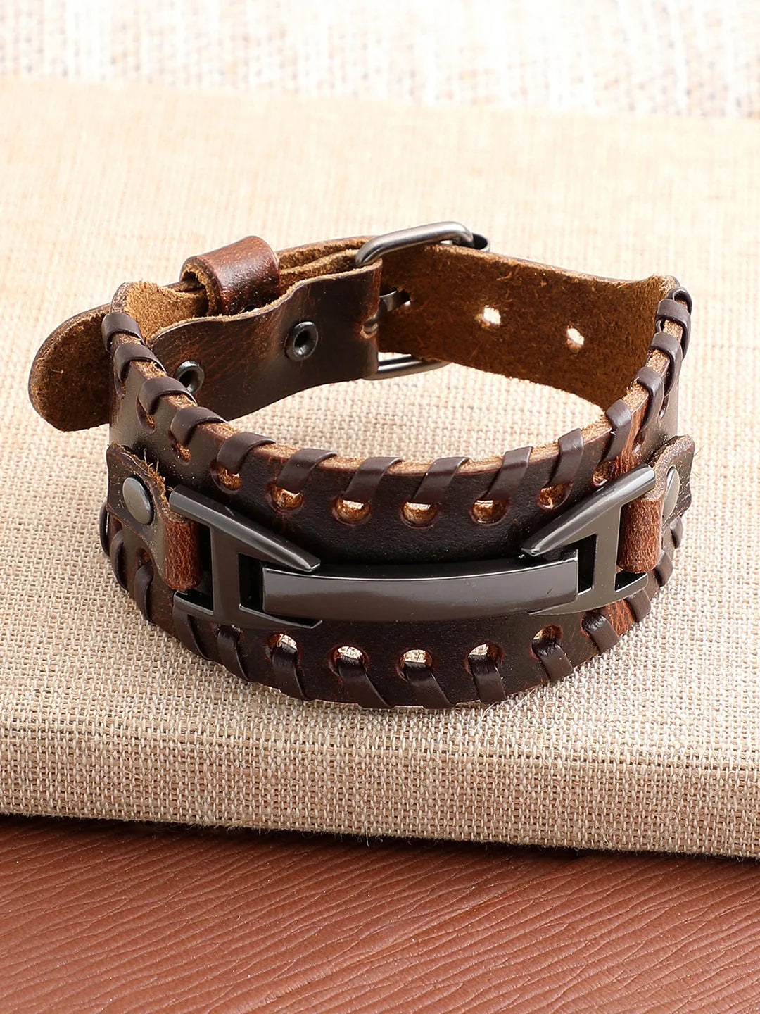 Trendy Casual PU Leather Designer Bracelet