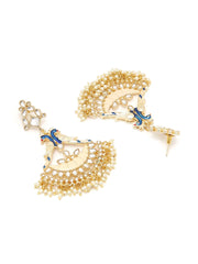 Gold Plated Festive Desinger Earrings