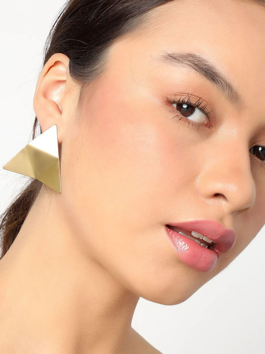 Gold Plated Designer casual Stud