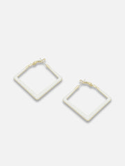 Gold Plated Party Designer Hoop Earring