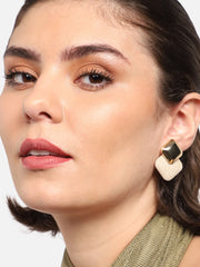 Gold Plated Party Designer Drop Earring