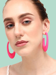 Gold Plated Casual Designer Hoop Earring