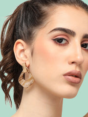 Gold Plated Party Designer Drop Earring