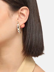 Gold Plated Party Designer Drop Earring