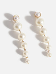 Gold Plated pearls Drop Earring