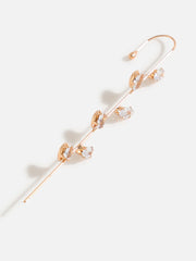 Gold Plated Designer Stone Ear Cuffs