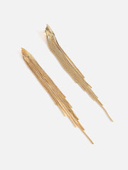 Gold Plated Designer Drop Earring