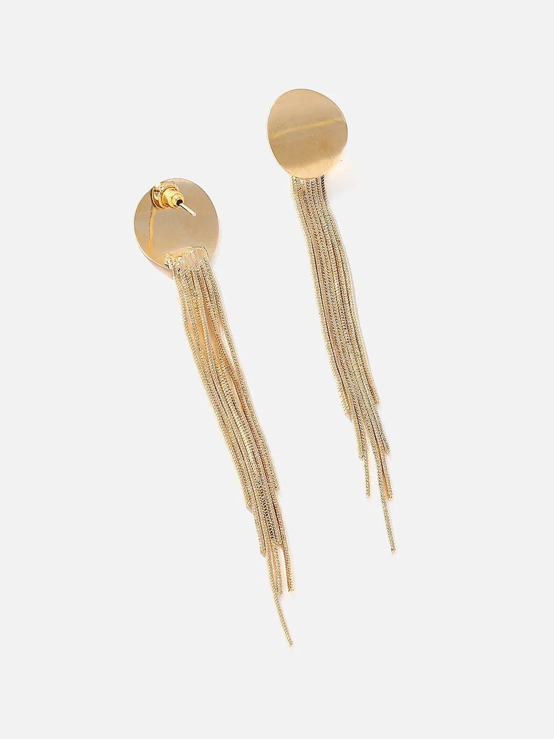 Gold Plated Designer Drop Earring