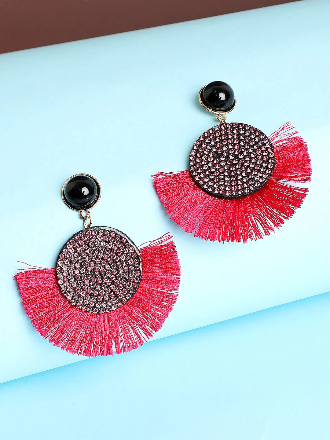 Trendy Designer Stone Drop Earring