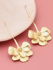 Gold Plated Designer casual Drop Earring