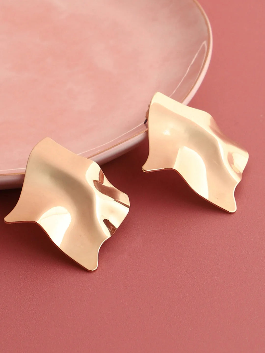 Gold Plated Designer casual Stud