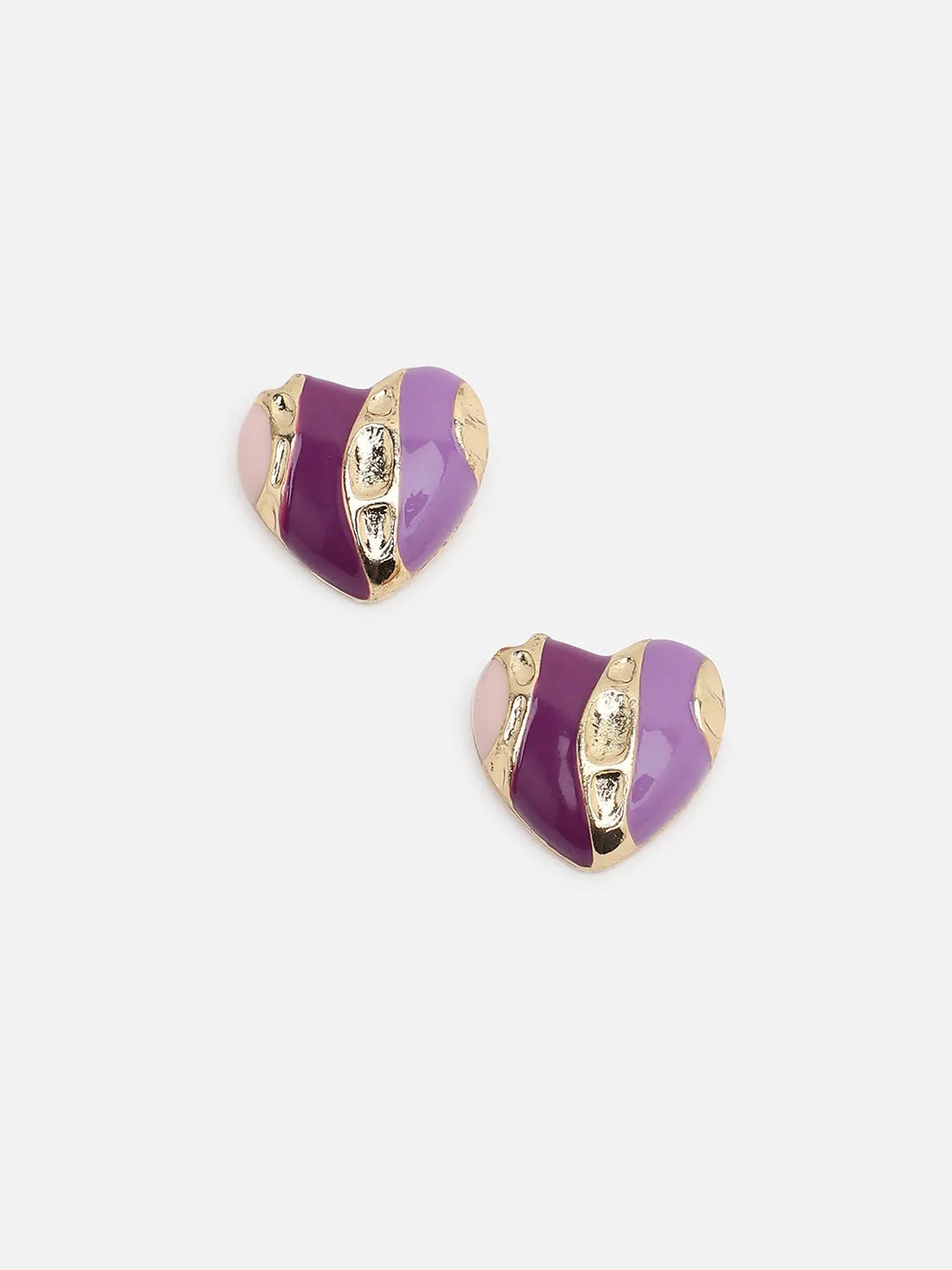 Gold Plated Party Designer Stone Stud