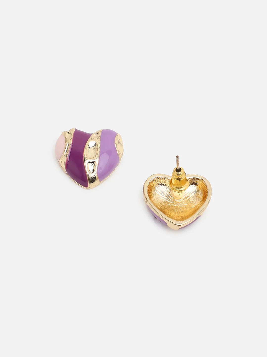 Gold Plated Party Designer Stone Stud