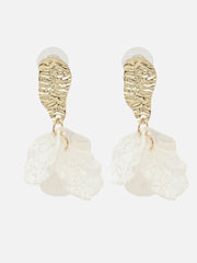 Gold Plated Party Designer Stone Drop Earring