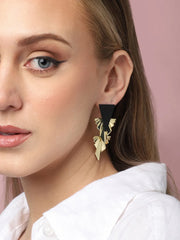 Gold Plated Party Designer Drop Earring