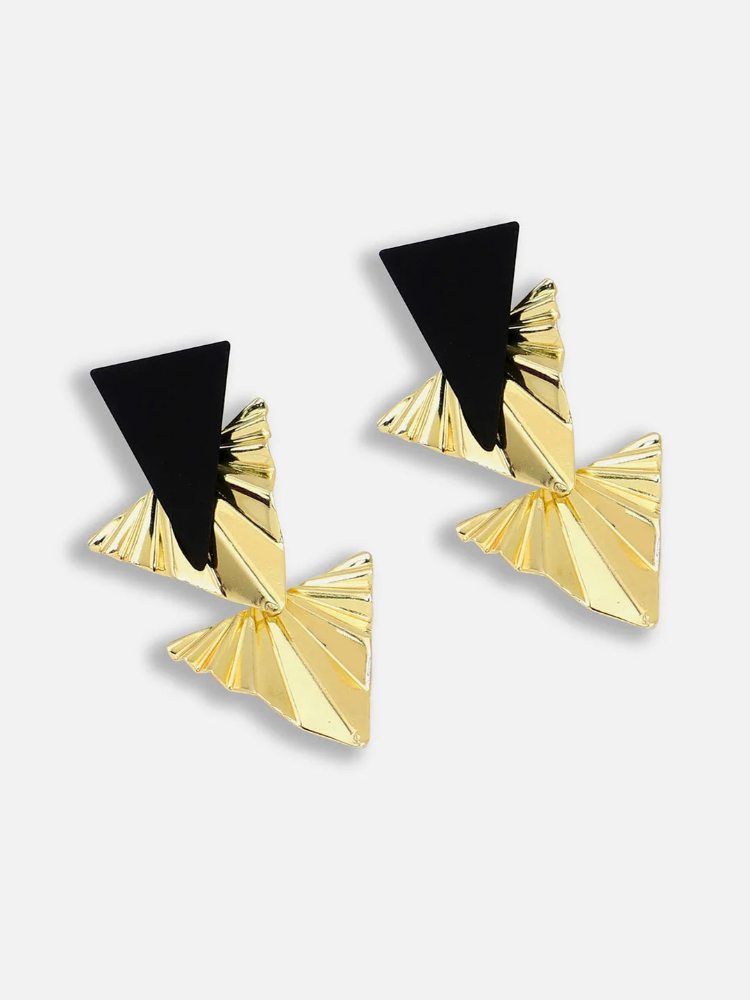 Gold Plated Party Designer Drop Earring