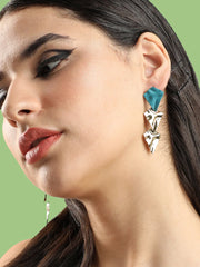 Gold Plated Party Designer Drop Earring