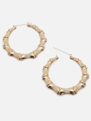 Gold Plated Designer Hoop Earring