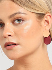 Gold Plated Designer Drop Earring