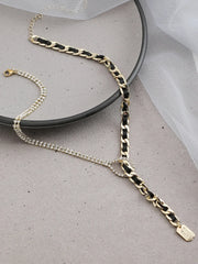 Gold Plated Party Designer Stone Necklace