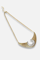 Gold Plated Party Designer Stone Necklace