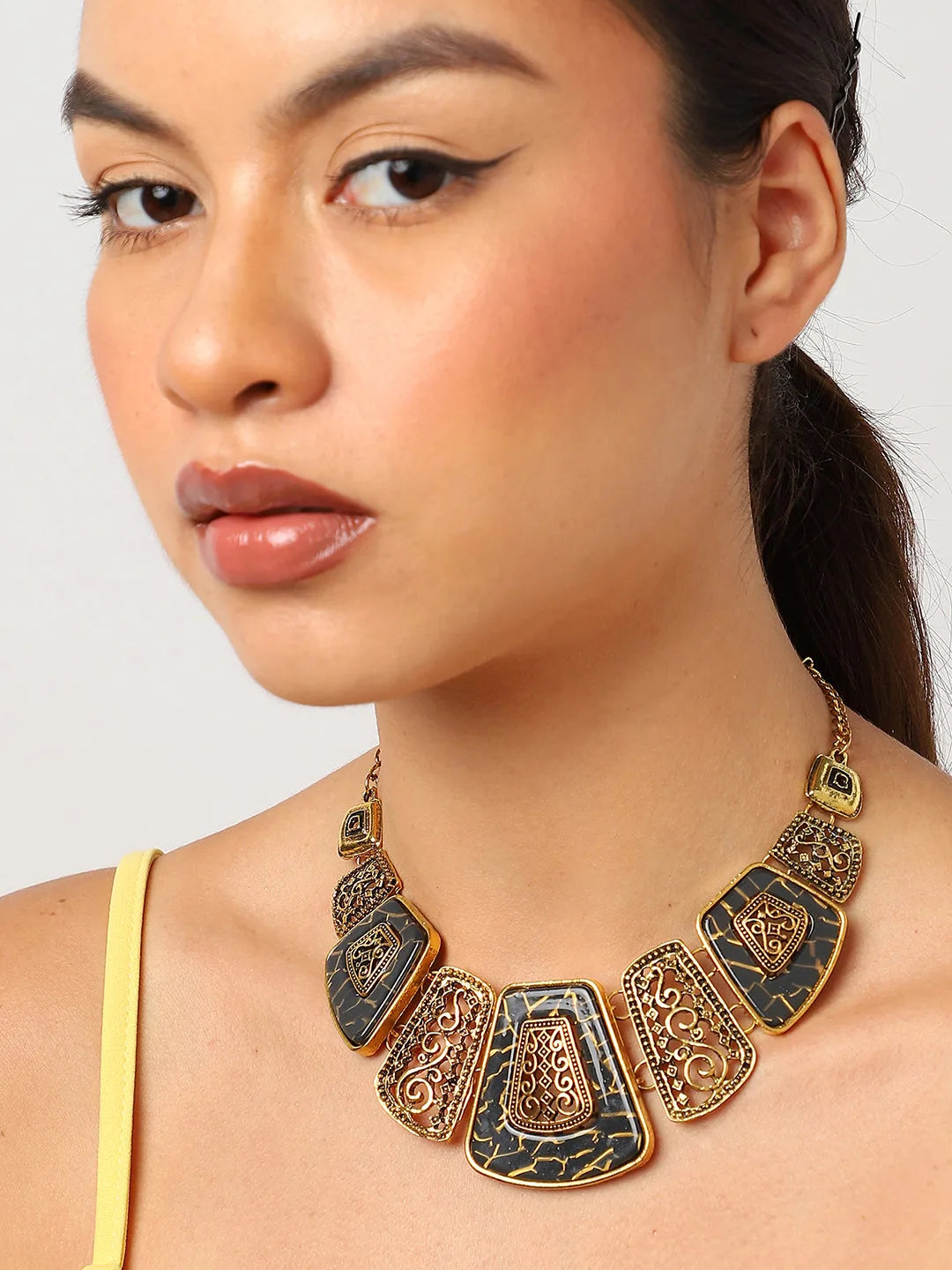 Gold Plated Designer Necklace