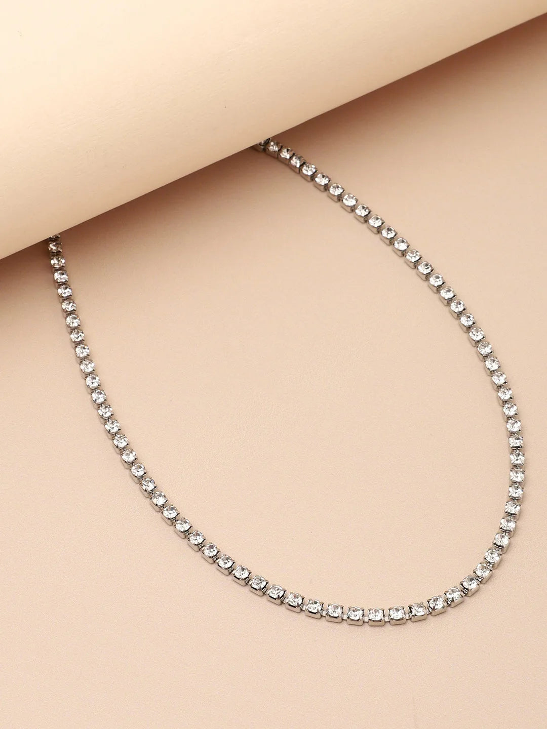 Silver Plated Designer Casual Necklace