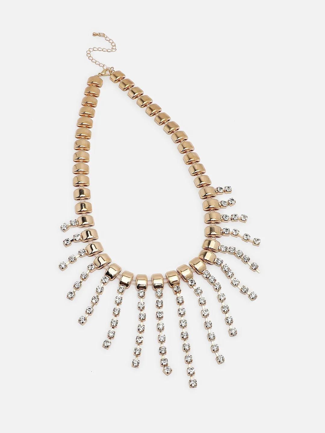 Gold Plated Party Designer Stone Necklace