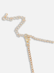 Gold Plated Party Designer Stone Necklace