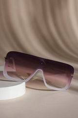 Polarized Alloy Full Rim Oversized Sunglass For Women